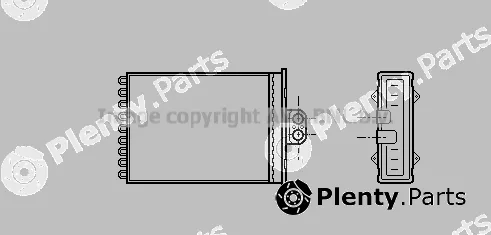 Prasco OL6217 — Heat Exchanger, interior heating