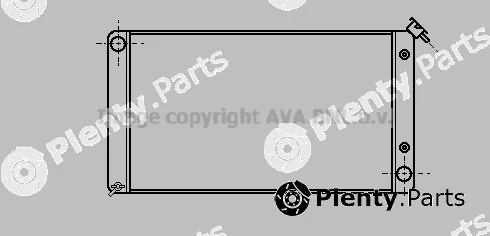Prasco CT2005 — Radiator, engine cooling