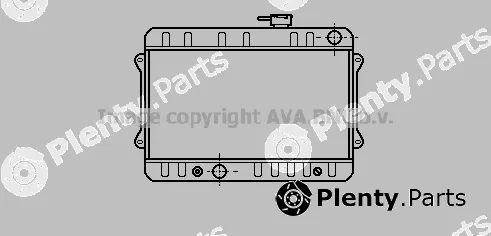 Prasco SM2002 — Radiator, engine cooling
