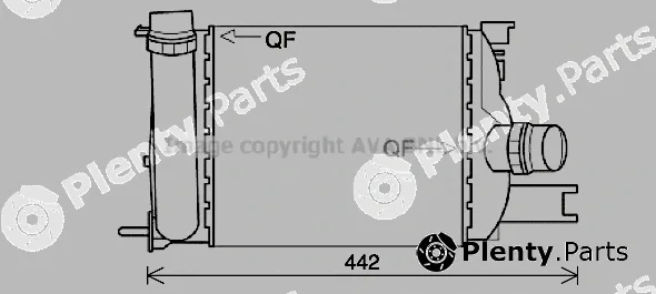 Prasco DAA4013 — Charge Air Cooler
