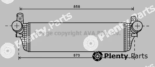 Prasco VNA4313 — Charge Air Cooler