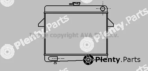 Prasco BD2002 — Radiator, engine cooling