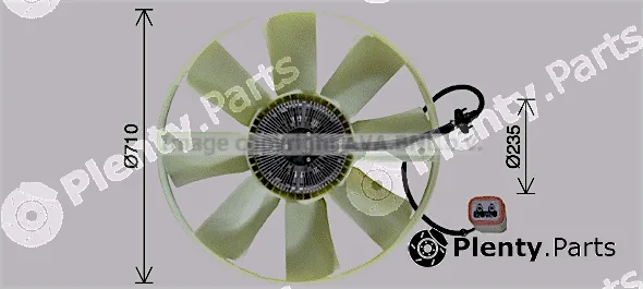 Prasco REF137 — Fan, engine cooling