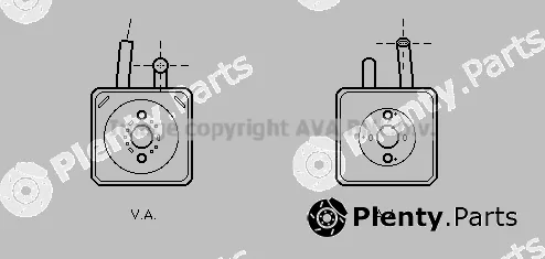 Prasco VN3089 — Oil Cooler, engine oil