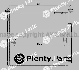 Prasco TO5677D — Condenser, air conditioning