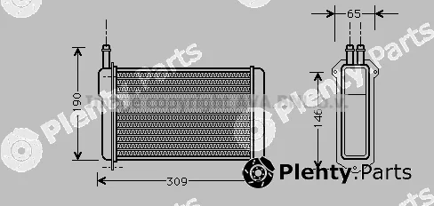 Prasco LA6009 — Heat Exchanger, interior heating