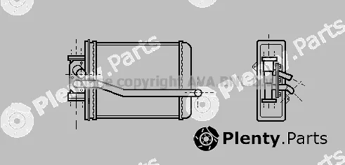 Prasco MZ6080 — Heat Exchanger, interior heating