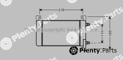 Prasco AU3130 — Oil Cooler, engine oil