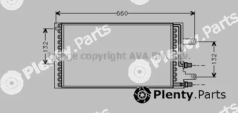 Prasco LC5061 — Condenser, air conditioning