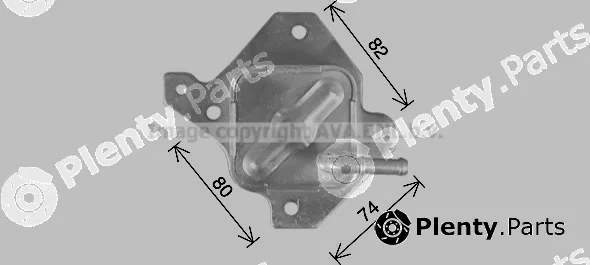 Prasco TO3776 — Oil Cooler, engine oil