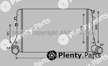 Prasco VN4377 — Charge Air Cooler