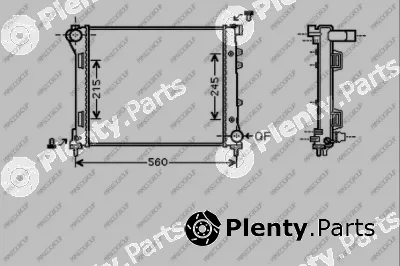 Prasco FD008R002 — Radiator, engine cooling PrascoSelection