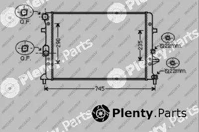 Prasco AD322R013 — Radiator, engine cooling PrascoSelection