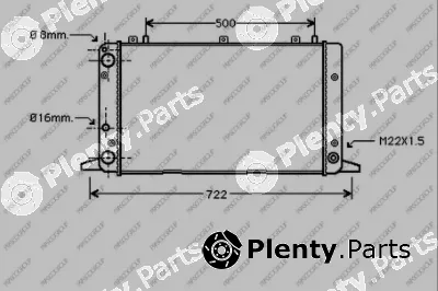 Prasco AD013R015 — Radiator, engine cooling PrascoSelection