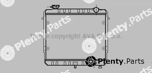 Prasco JE2033 — Radiator, engine cooling
