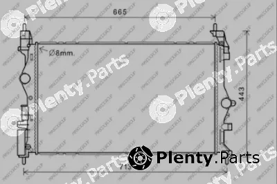 Prasco OP036R001 — Radiator, engine cooling PrascoSelection
