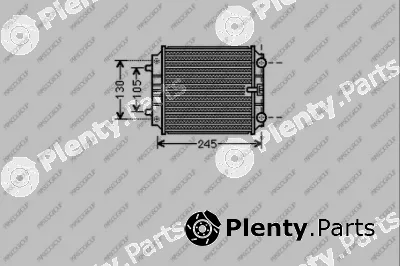 Prasco AD038R005 — Radiator, engine cooling PrascoSelection