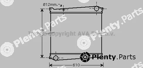 Prasco RT2379 — Radiator, engine cooling