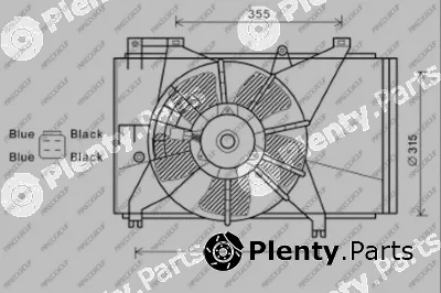 Prasco MZ309F001 — Fan, engine cooling PrascoSelection