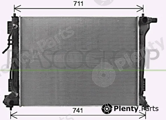 Prasco HN806R001 — Radiator, engine cooling
