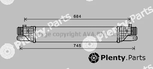 Prasco AL4128 — Charge Air Cooler