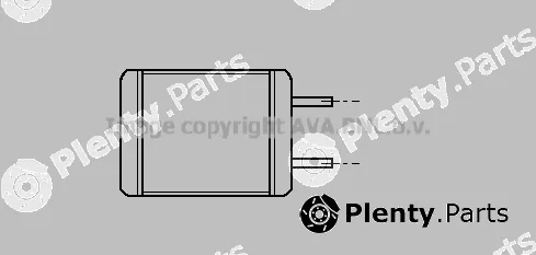 Prasco MZ6078 — Heat Exchanger, interior heating