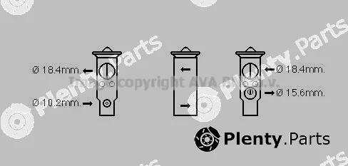 Prasco TO1710 — Expansion Valve, air conditioning