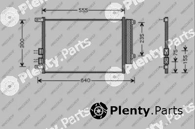 Prasco AA080C003 — Condenser, air conditioning PrascoSelection