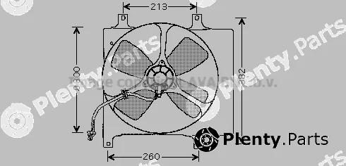 Prasco FD7529 — Fan, engine cooling