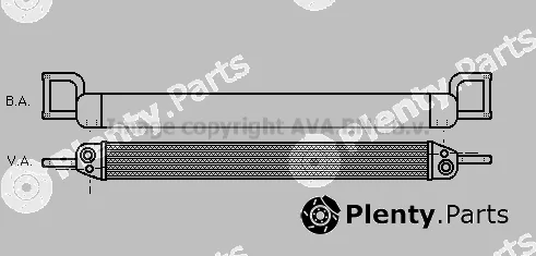 Prasco AI3071 — Oil Cooler, engine oil