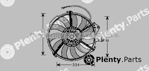 Prasco AI7507 — Fan, engine cooling
