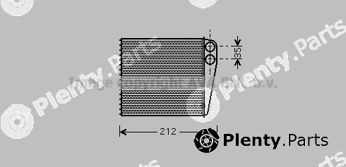 Prasco DNA6256 — Heat Exchanger, interior heating