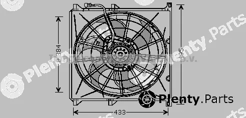 Prasco BW7503 — Fan, engine cooling