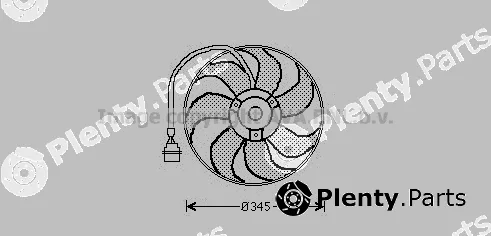 Prasco AI7509 — Fan, engine cooling