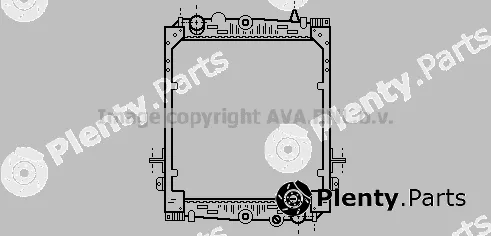Prasco DF2024 — Radiator, engine cooling