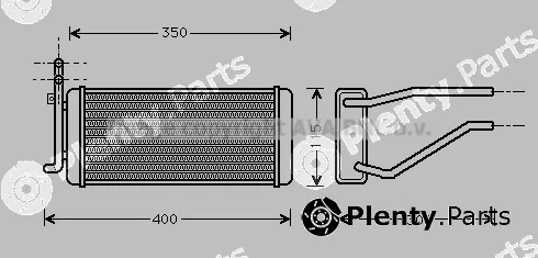 Prasco JR6005 — Heat Exchanger, interior heating
