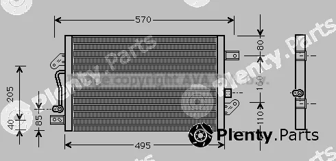Prasco FT5241 — Condenser, air conditioning