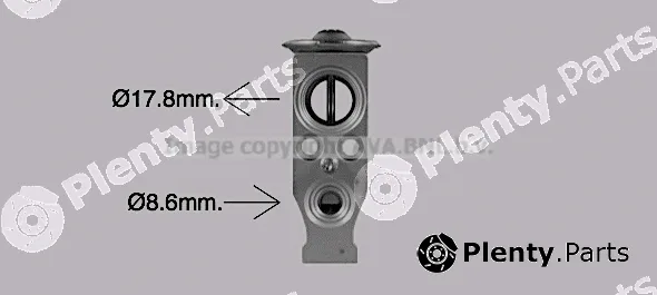 Prasco CN1323 — Expansion Valve, air conditioning