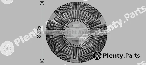 Prasco DFC092 — Clutch, radiator fan