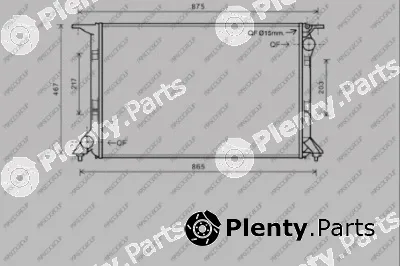 Prasco AD620R007 — Radiator, engine cooling PrascoSelection