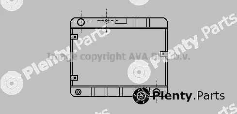 Prasco LC2004 — Radiator, engine cooling
