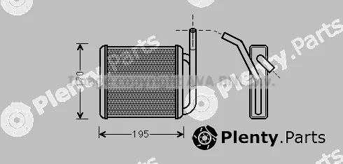 Prasco HY6212 — Heat Exchanger, interior heating