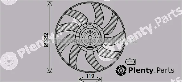Prasco AI7519 — Fan, engine cooling