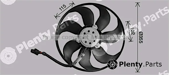Prasco AI7521 — Fan, engine cooling