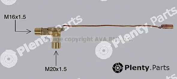 Prasco DW1434 — Expansion Valve, air conditioning