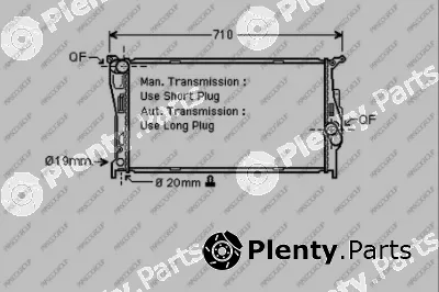 Prasco BM024R003 — Radiator, engine cooling PrascoSelection
