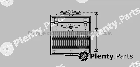 Prasco BW3400 — Oil Cooler, engine oil