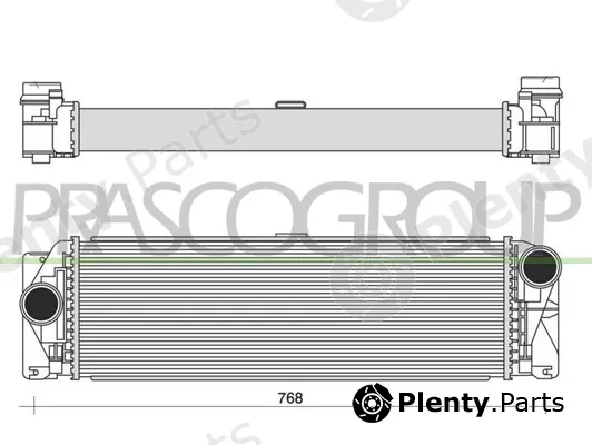 Prasco ME923N003 — Charge Air Cooler