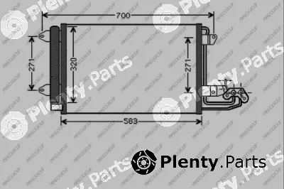 Prasco AD320C001 — Condenser, air conditioning PrascoSelection