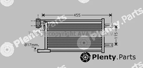 Prasco BW3311 — Oil Cooler, automatic transmission